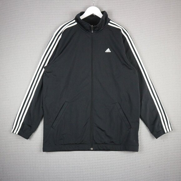 2005 Adidas Classic Black Track Jacket - Picture 1 of 9